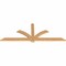 Ekena Millwork Redmond Smooth Timber Gable Bracket, Western Red Cedar, 72"W x 27"H x 1 1/2"D x 3 1/2"F, 9/12 Pitch GBW072X27X0204RED00SWR - alternate 4